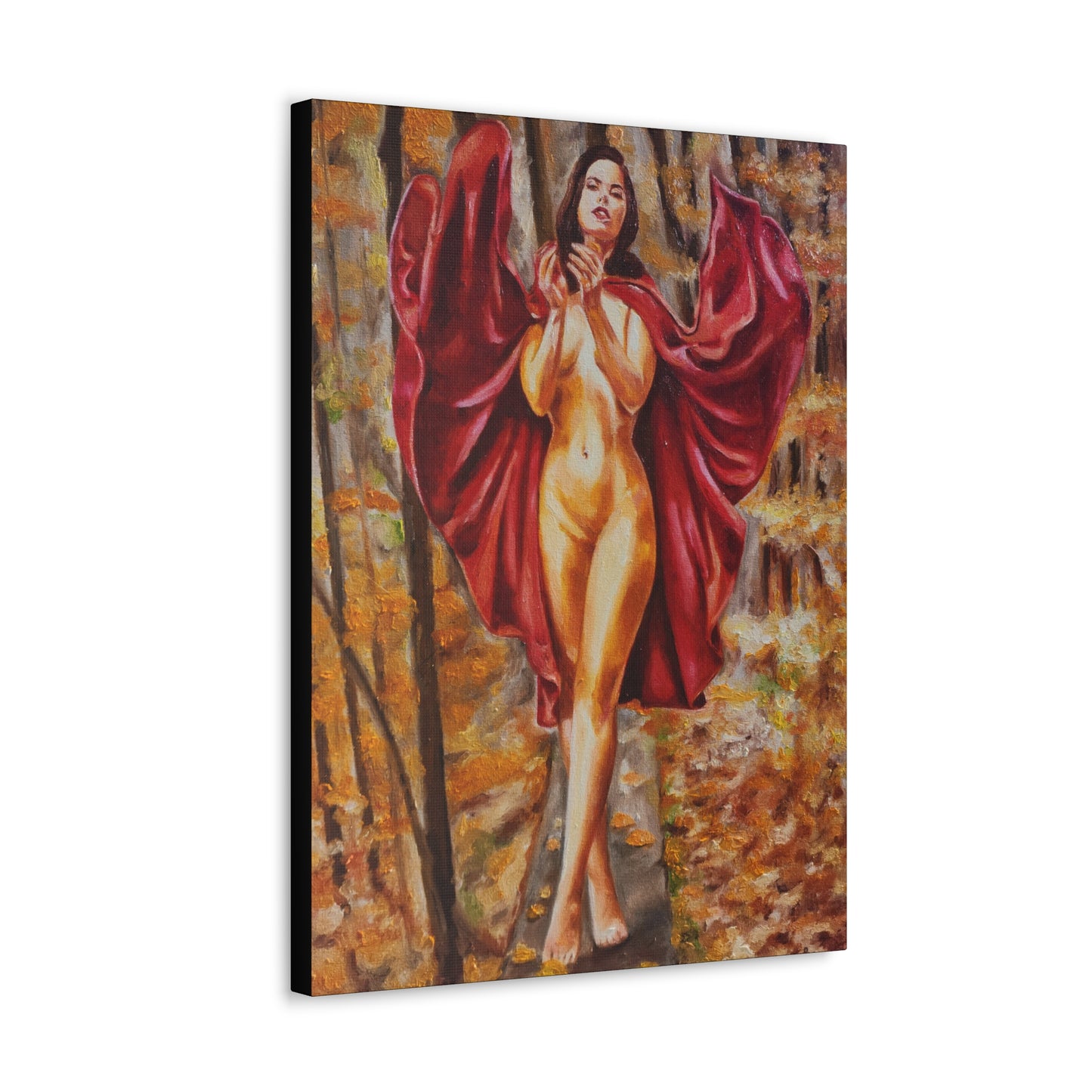 "Red Riding Hood" Canvas Print