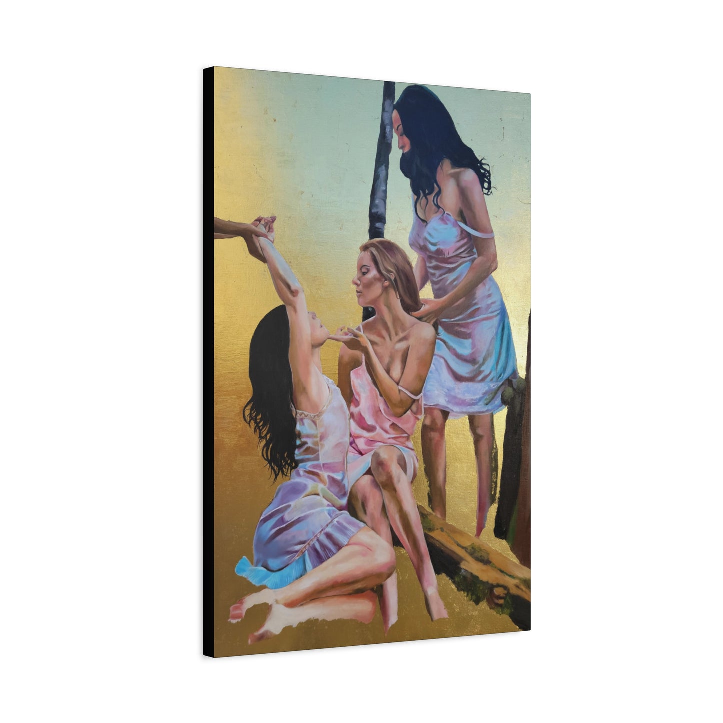 "The Three Graces" Canvas Print