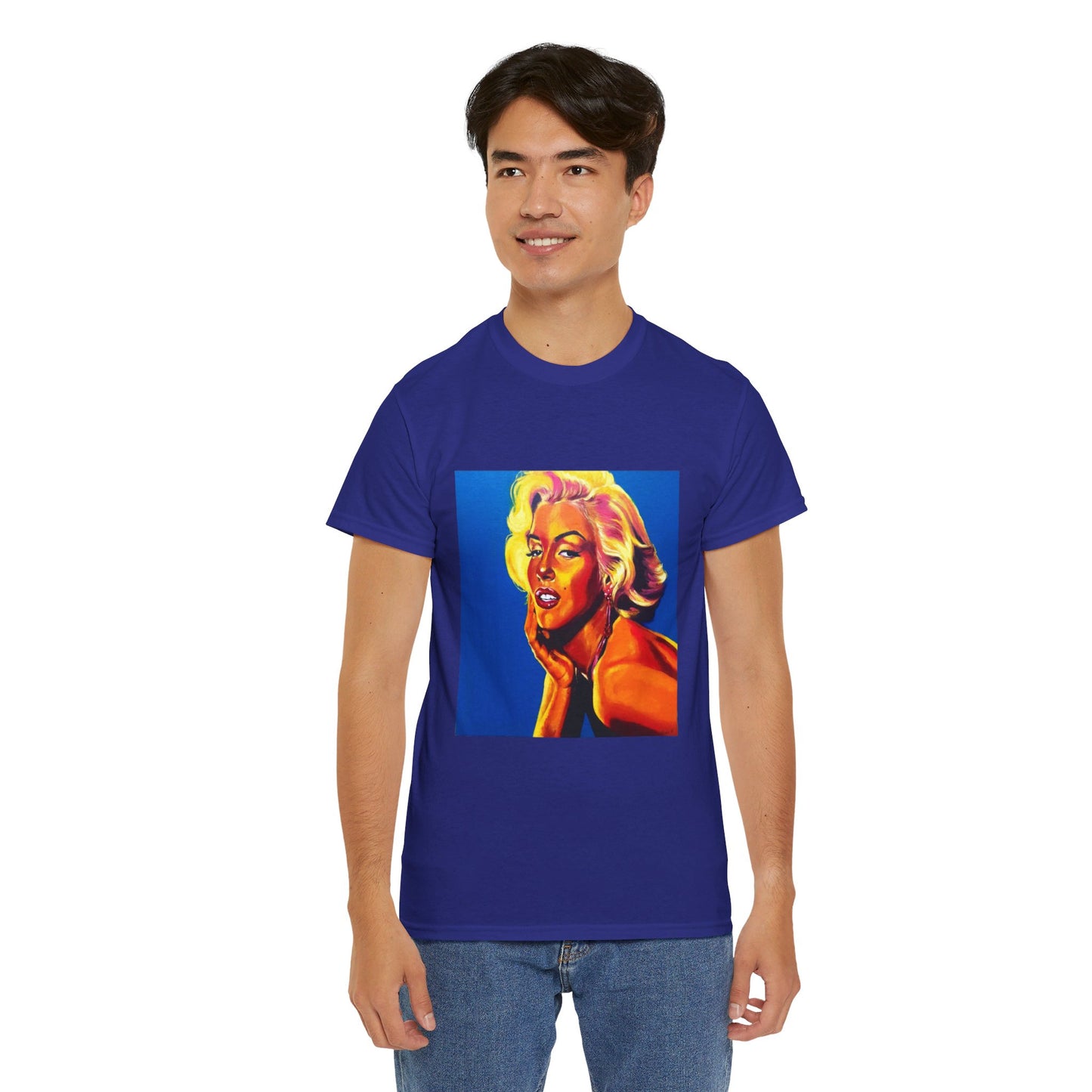 "Marylin Monroe" Unisex Heavy Cotton Tee