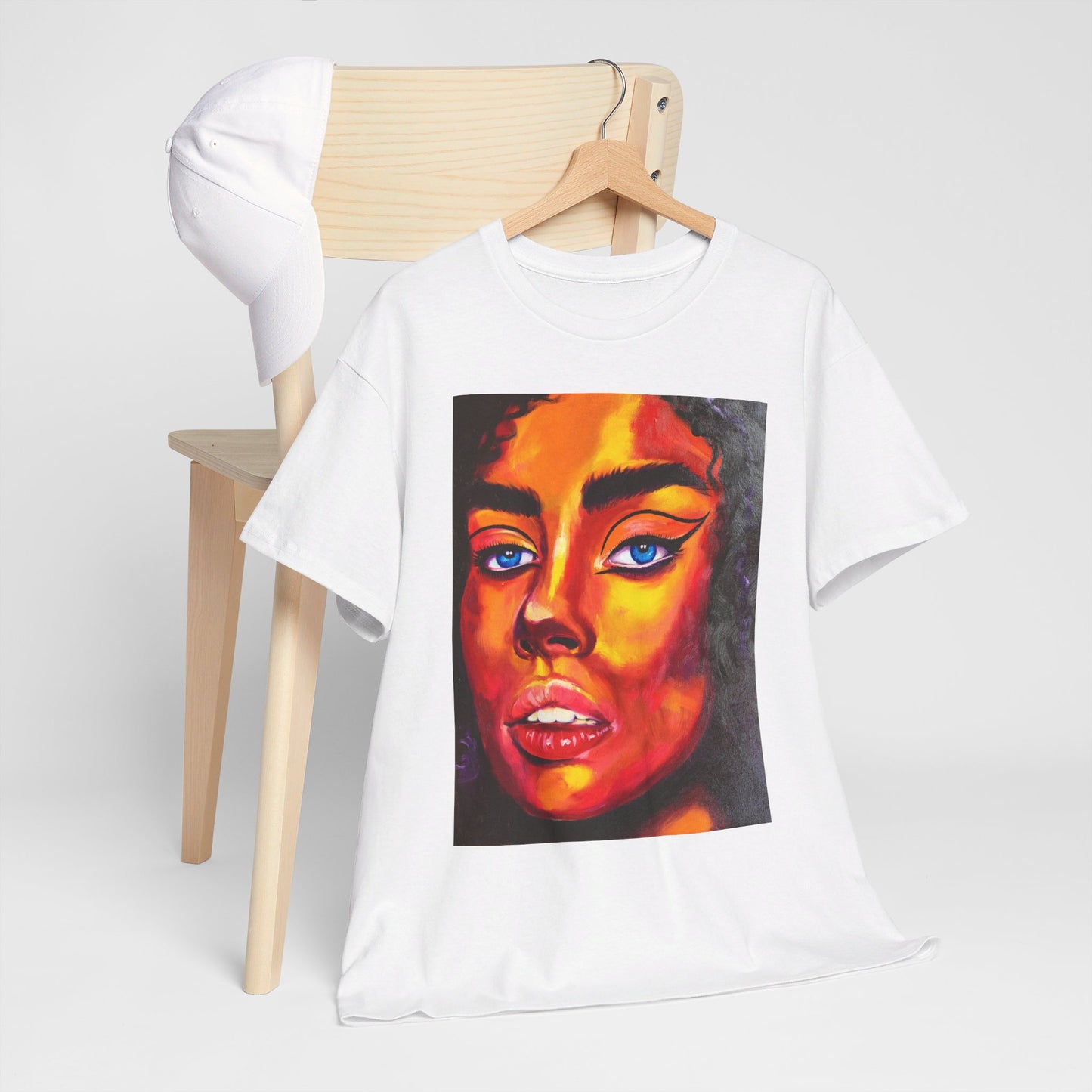 "Foxy" Unisex Heavy Cotton Tee