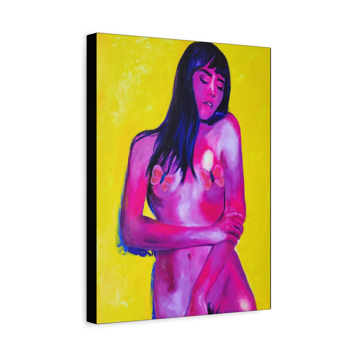 "Sweet Pleasure" - Stretched Canvas Print Wall Art