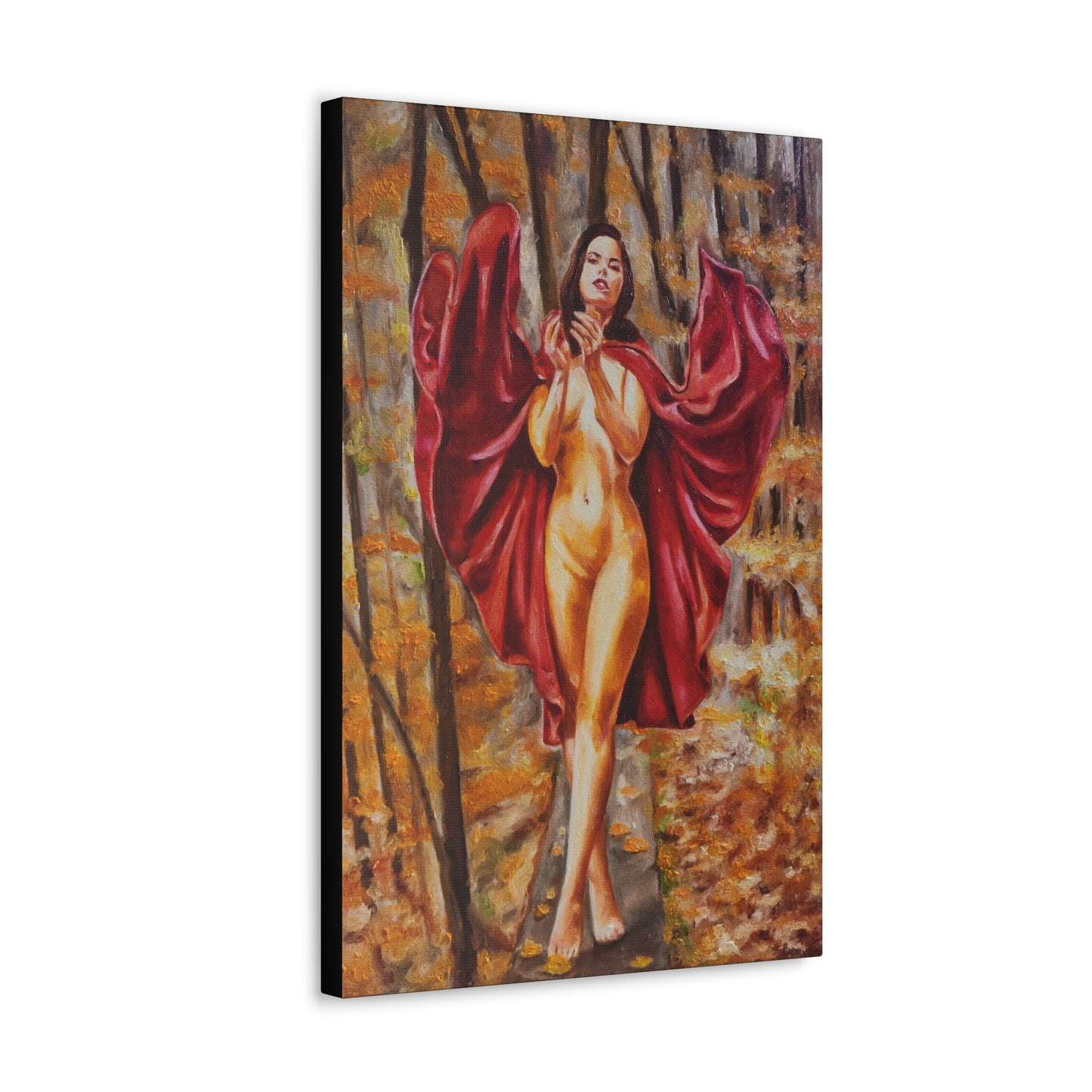 "Red Riding Hood" Canvas Print