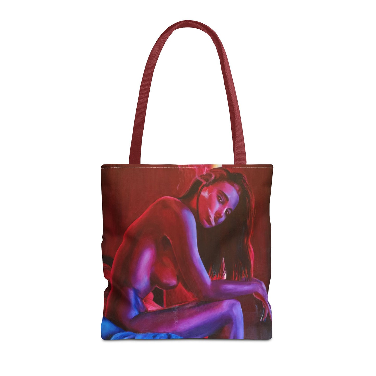 Vibrant "Fuego" Art Tote Bag - Colorful Design for Everyday Use