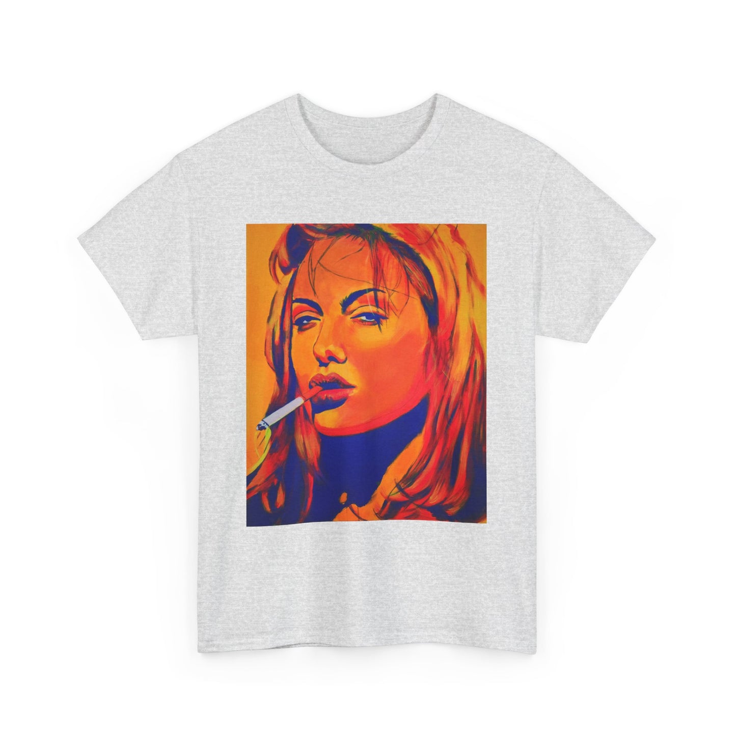 "Angelina Jolie from Girl, Interrupted" Unisex Heavy Cotton Tee