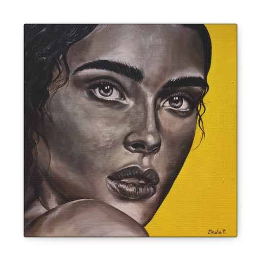 "Allure" - Stretched Canvas Print Wall Art