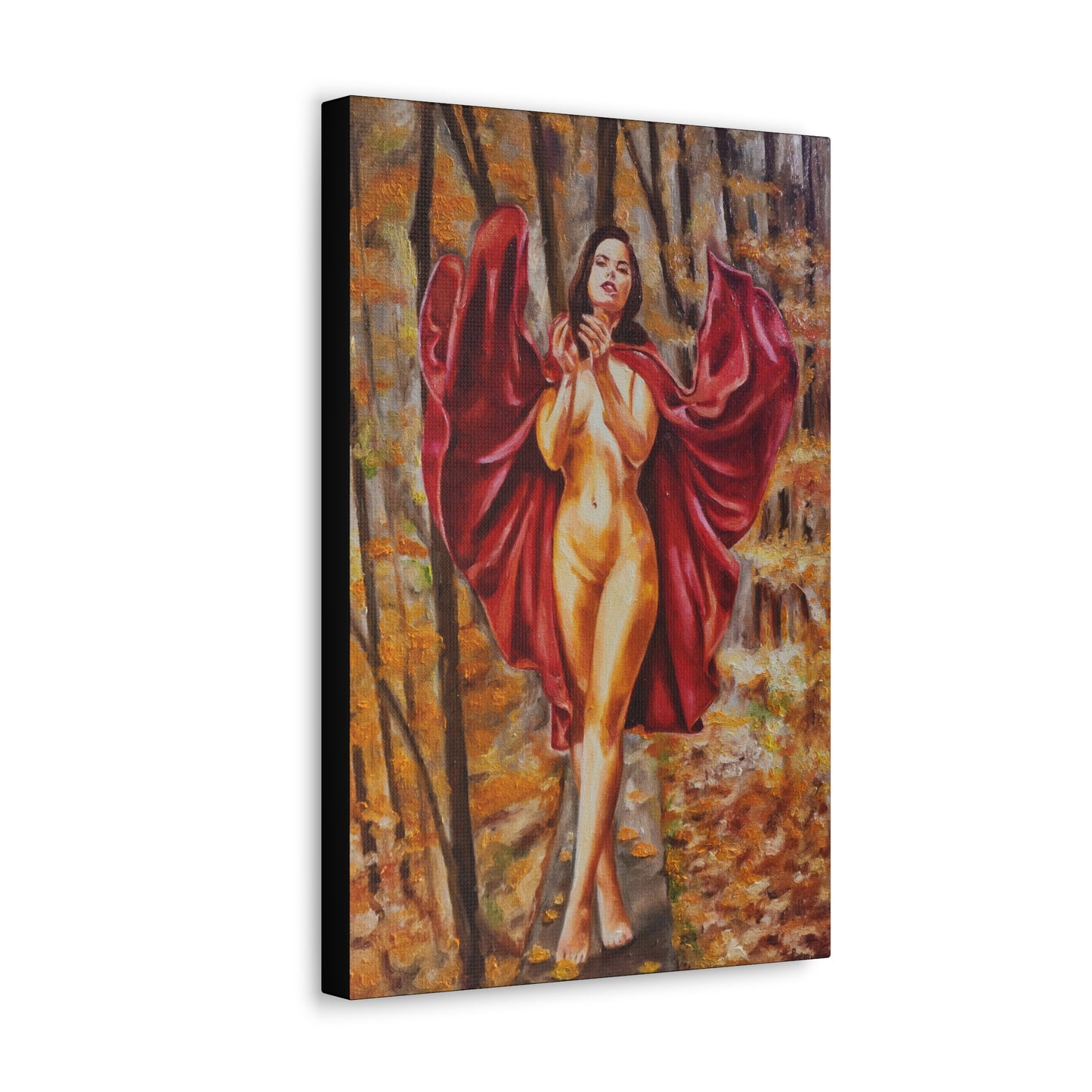 "Red Riding Hood" Canvas Print