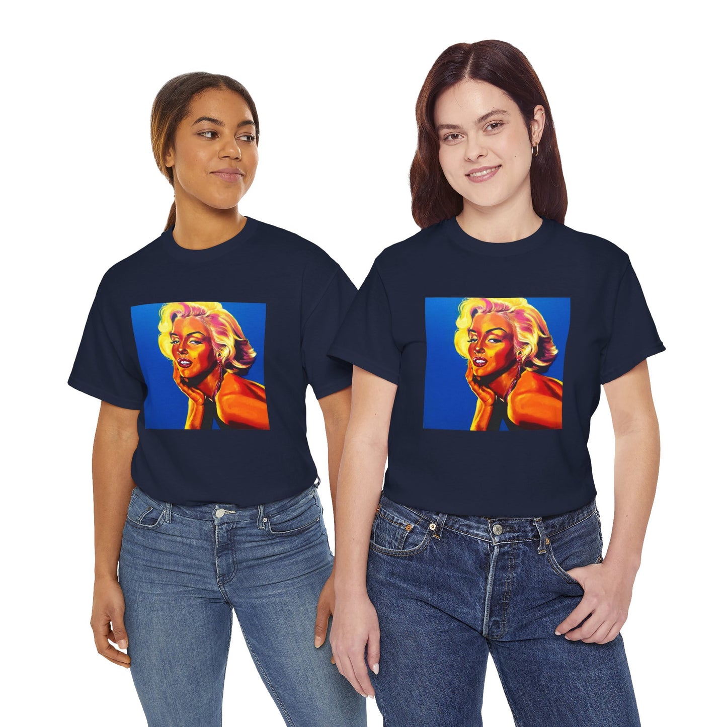 "Marylin Monroe" Unisex Heavy Cotton Tee