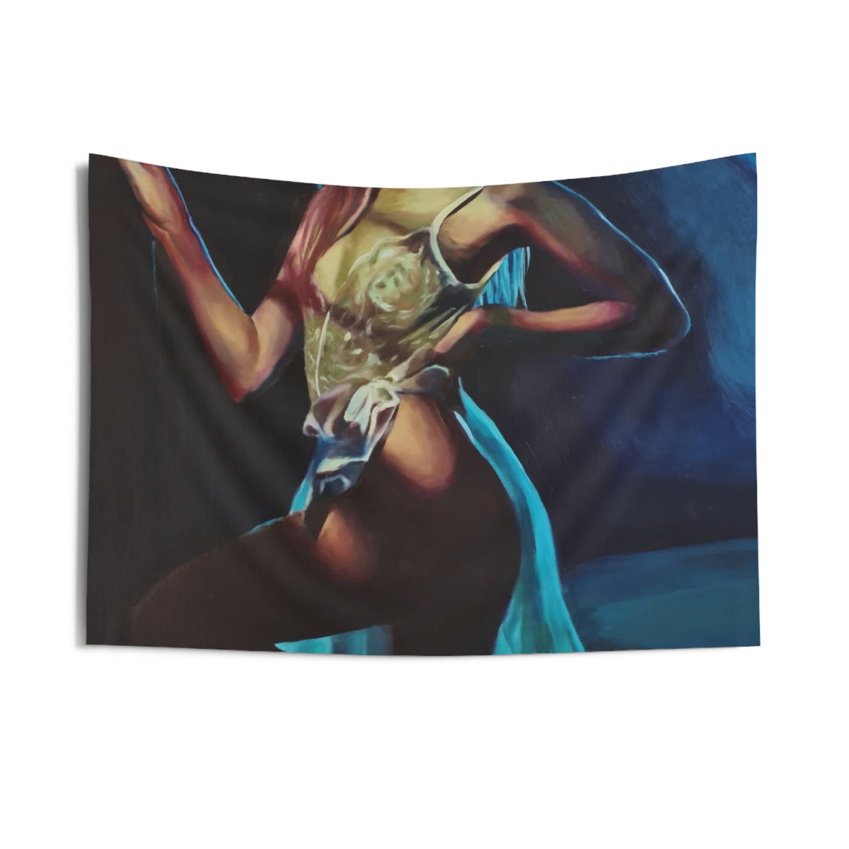 "Clown Girl" Tapestry