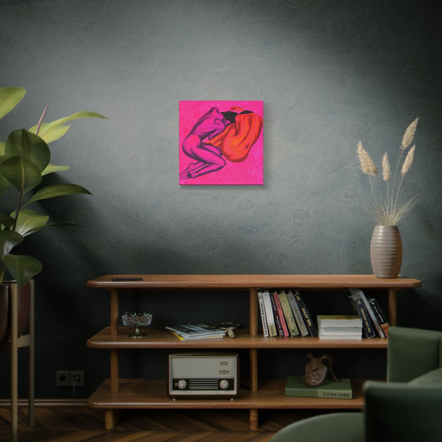 "Yin Yang" - Stretched Canvas Print Wall Art