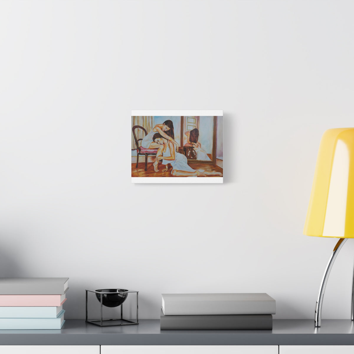 Divulgence" - Stretched Canvas Print Wall Art canvas art print mockup view 10