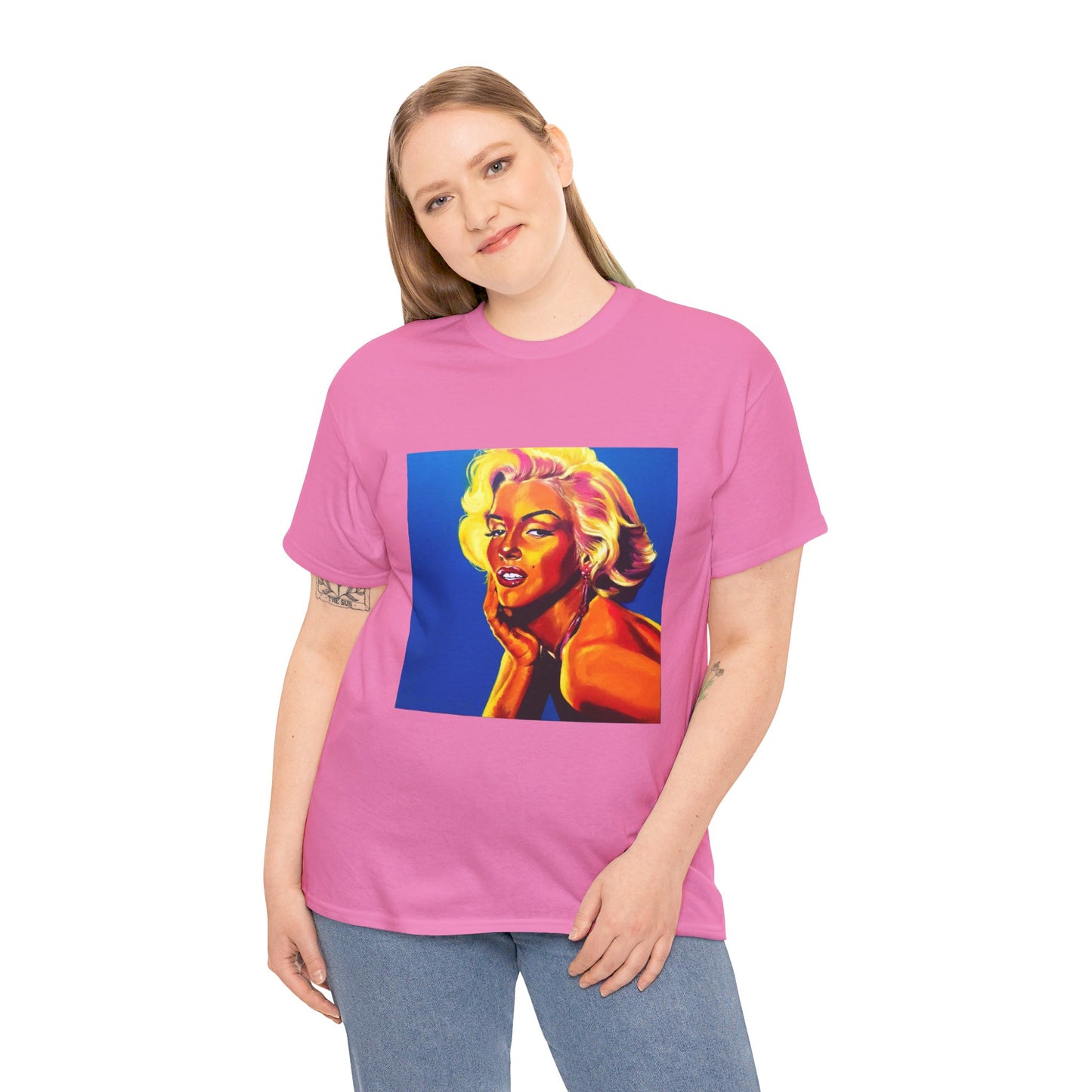 "Marylin Monroe" Unisex Heavy Cotton Tee