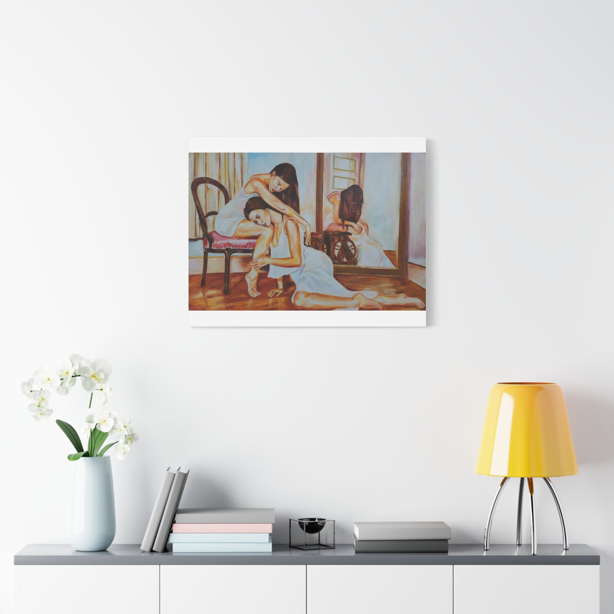 Divulgence" - Stretched Canvas Print Wall Art canvas art print mockup view 25
