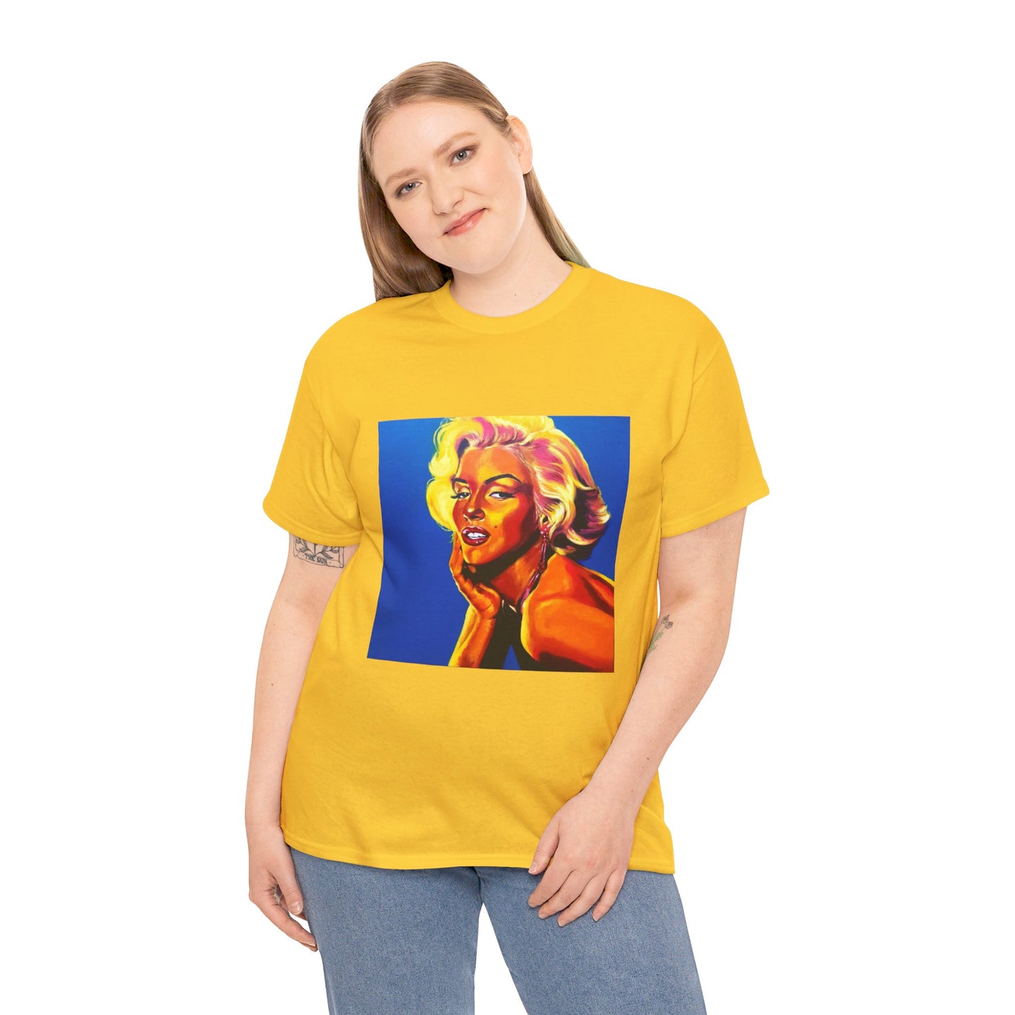 "Marylin Monroe" Unisex Heavy Cotton Tee