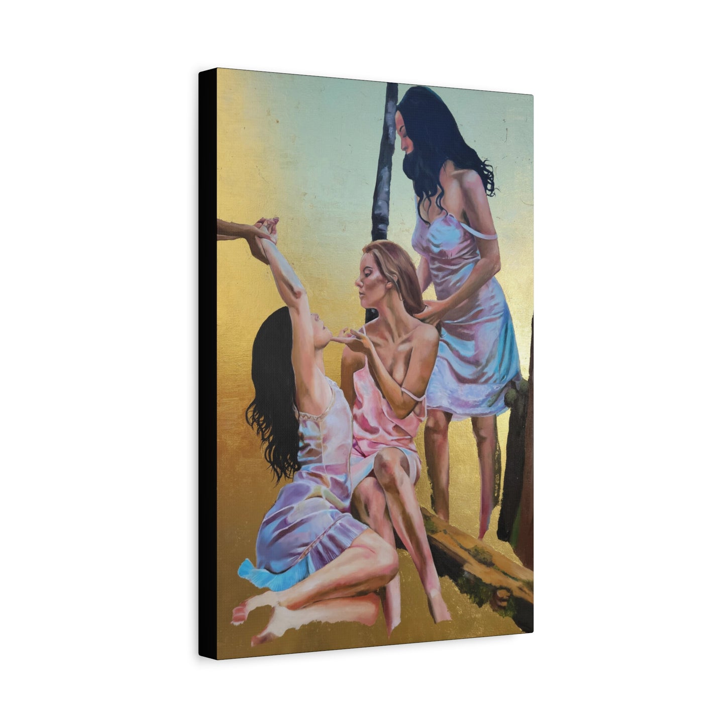 "The Three Graces" Canvas Print