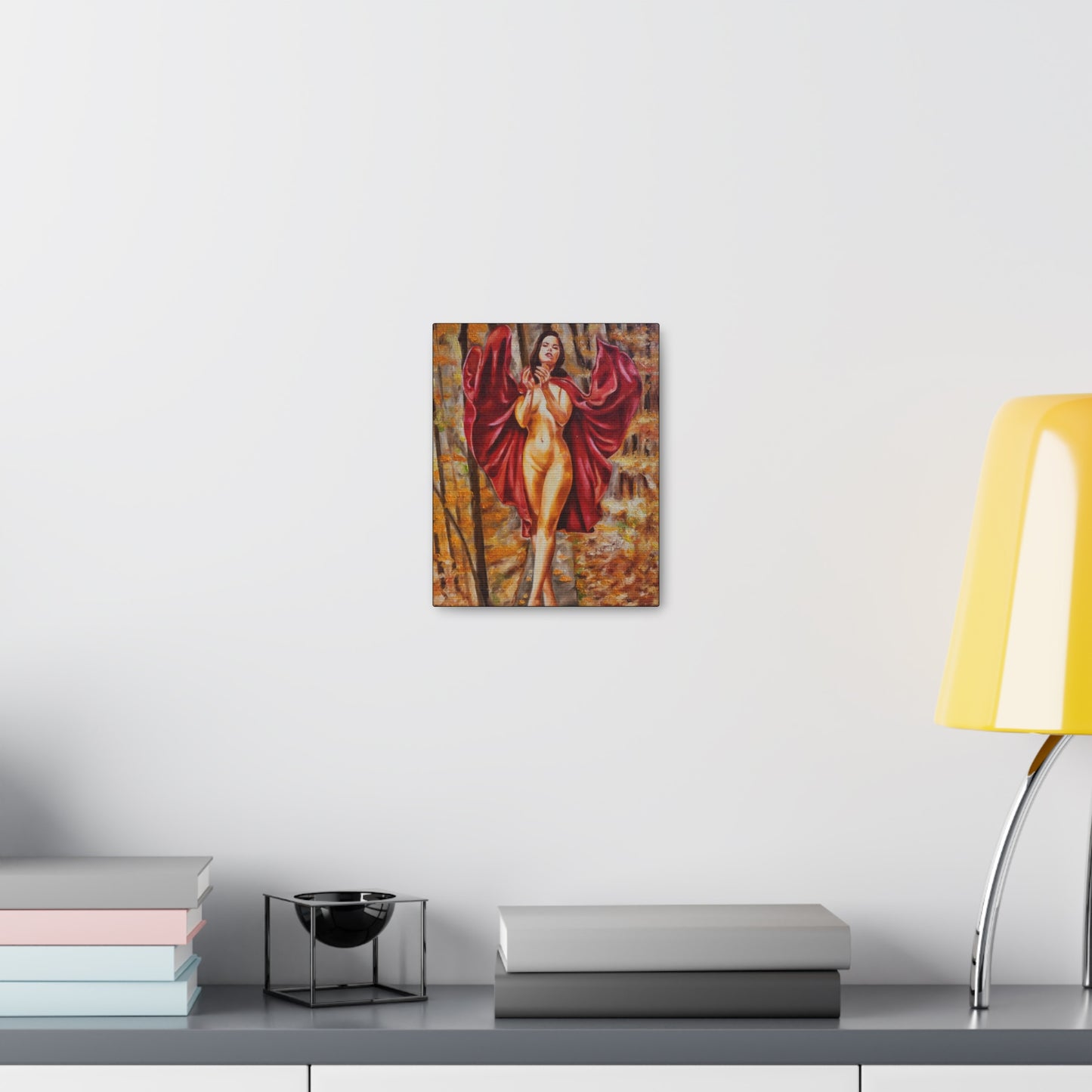 "Red Riding Hood" Canvas Print