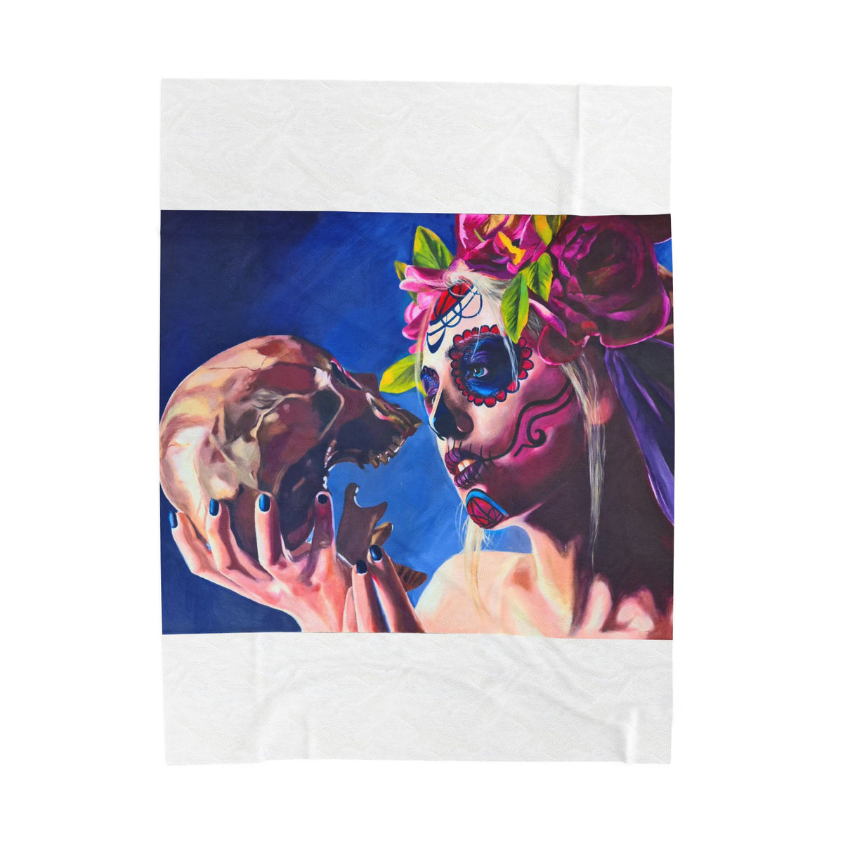 "Kiss of Death" Throw Blanket