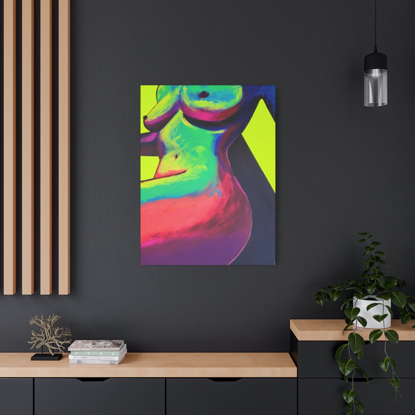 "Color Blast" Canvas Print