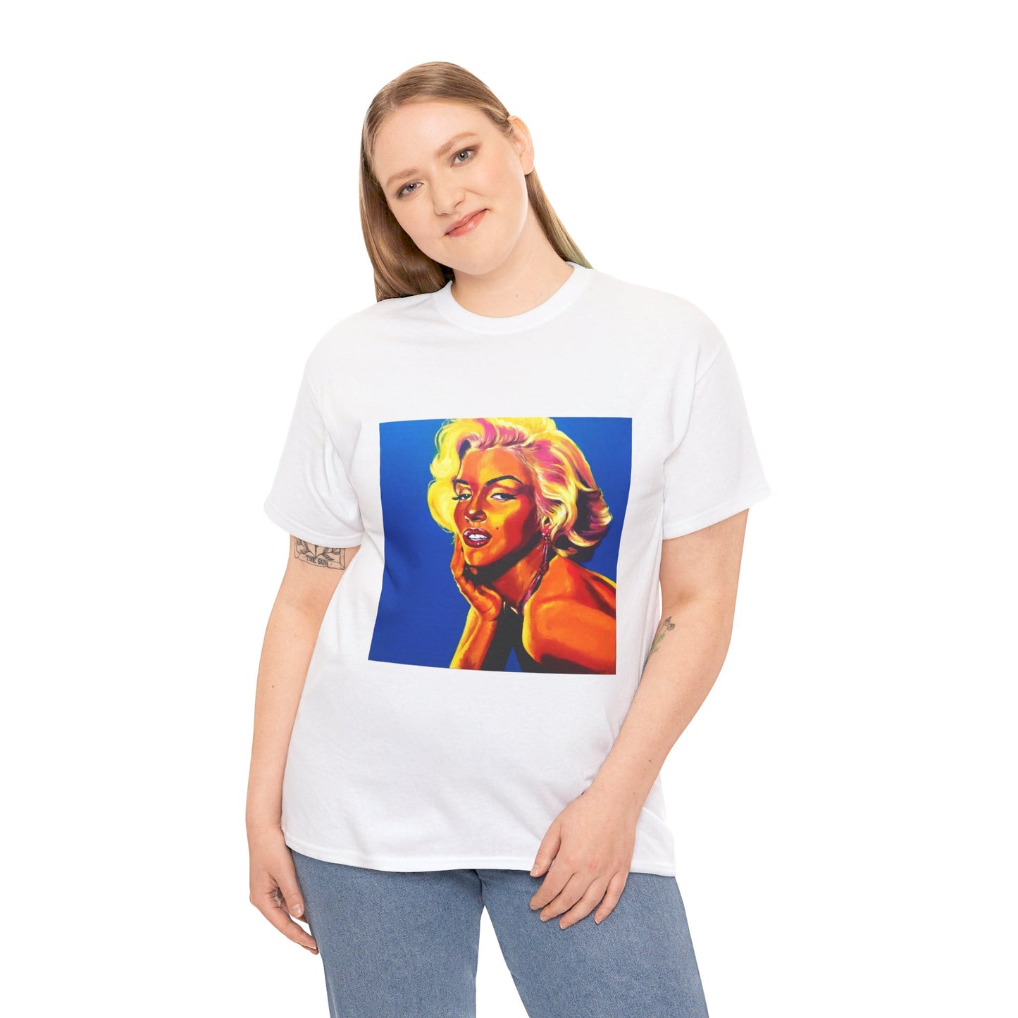 "Marylin Monroe" Unisex Heavy Cotton Tee