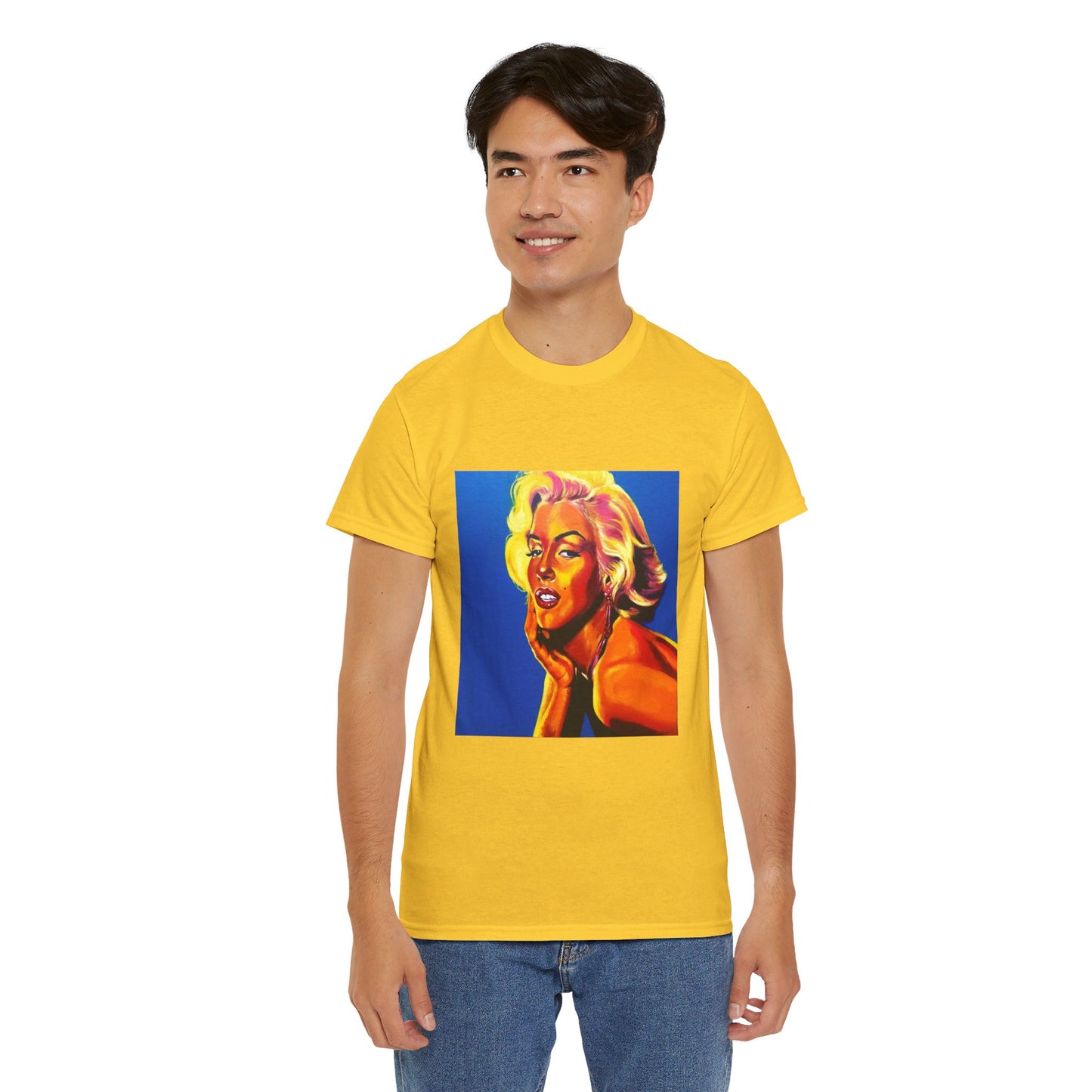 "Marylin Monroe" Unisex Heavy Cotton Tee