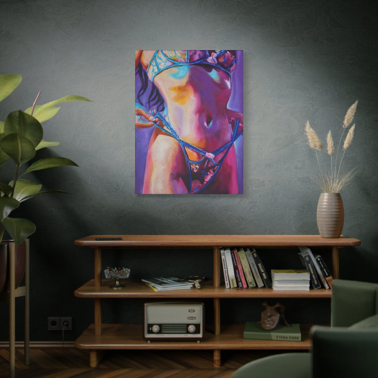 "Tease" Canvas Print