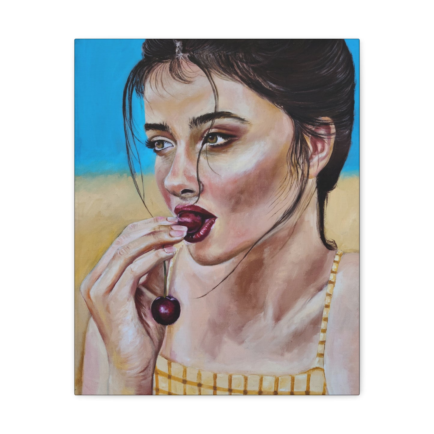 "Cherry" Canvas Print