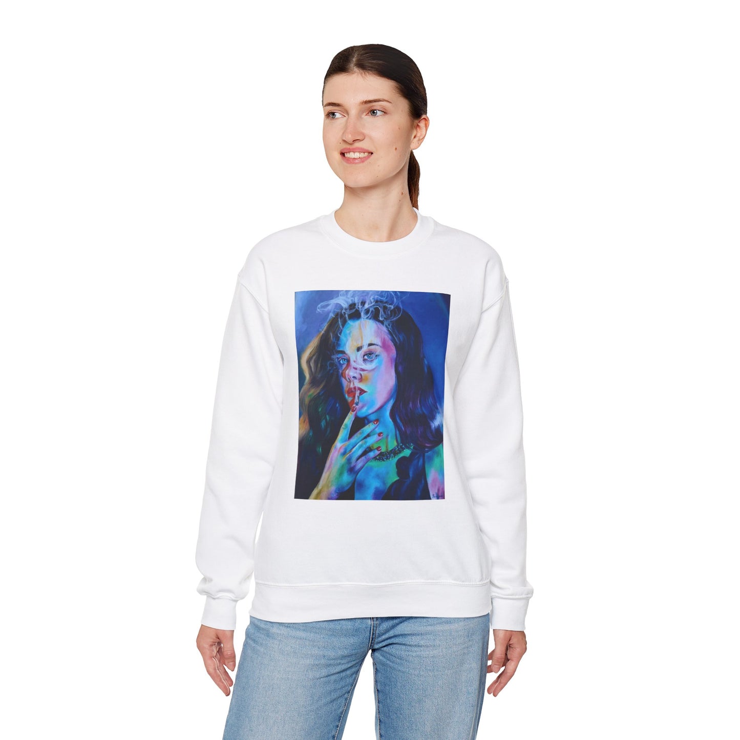 "Smoke" Unisex Heavy Blend™ Crewneck Sweatshirt