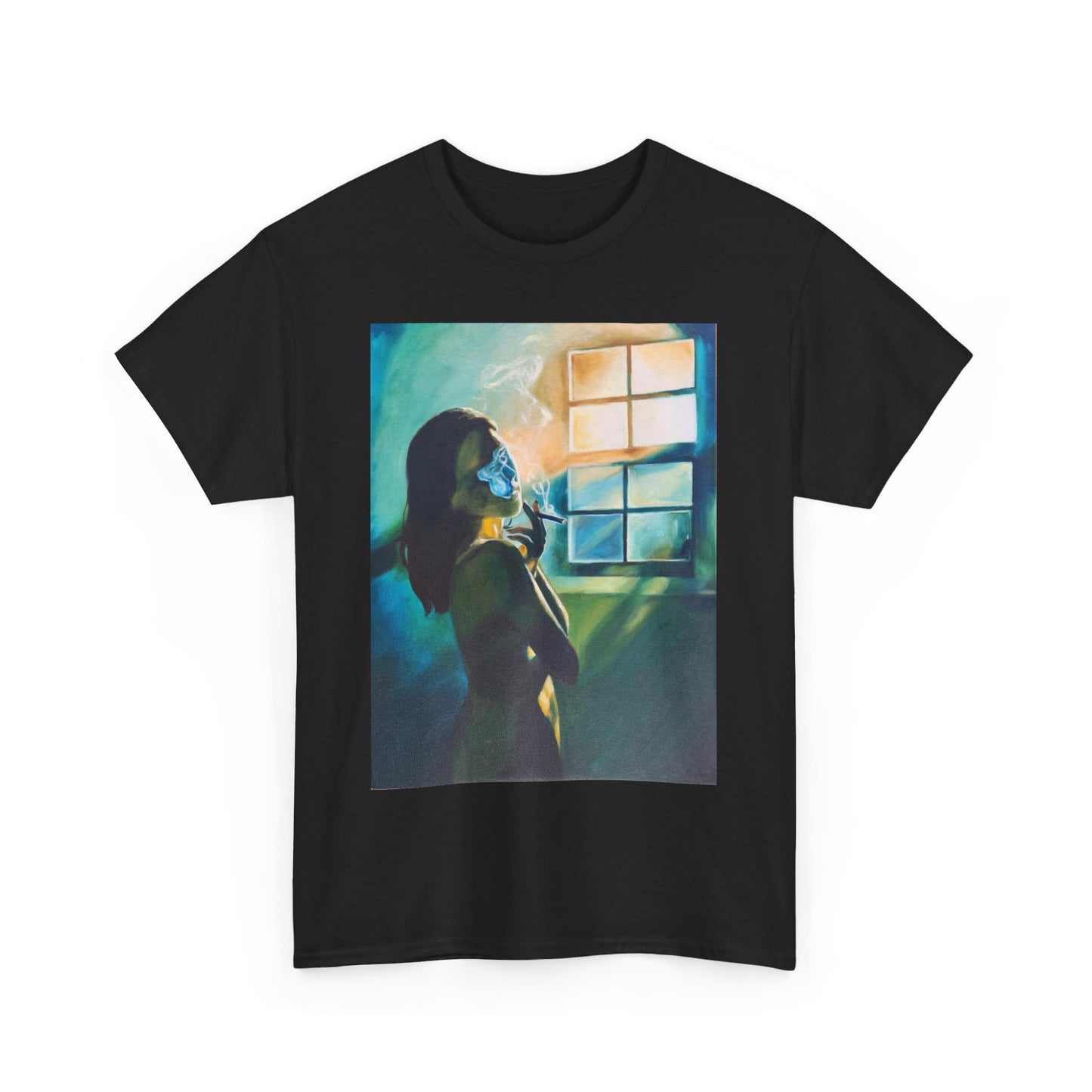 "Green Smoke" Unisex Heavy Cotton Tee