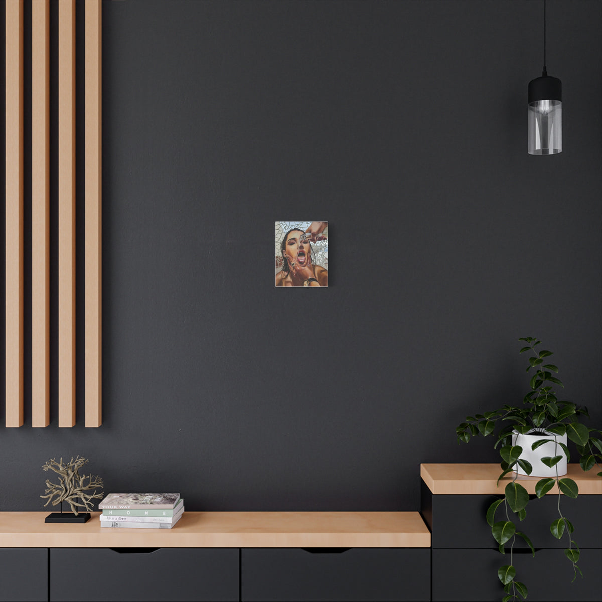 Your POV" - Stretched Canvas Print Wall Art canvas art print mockup view 11