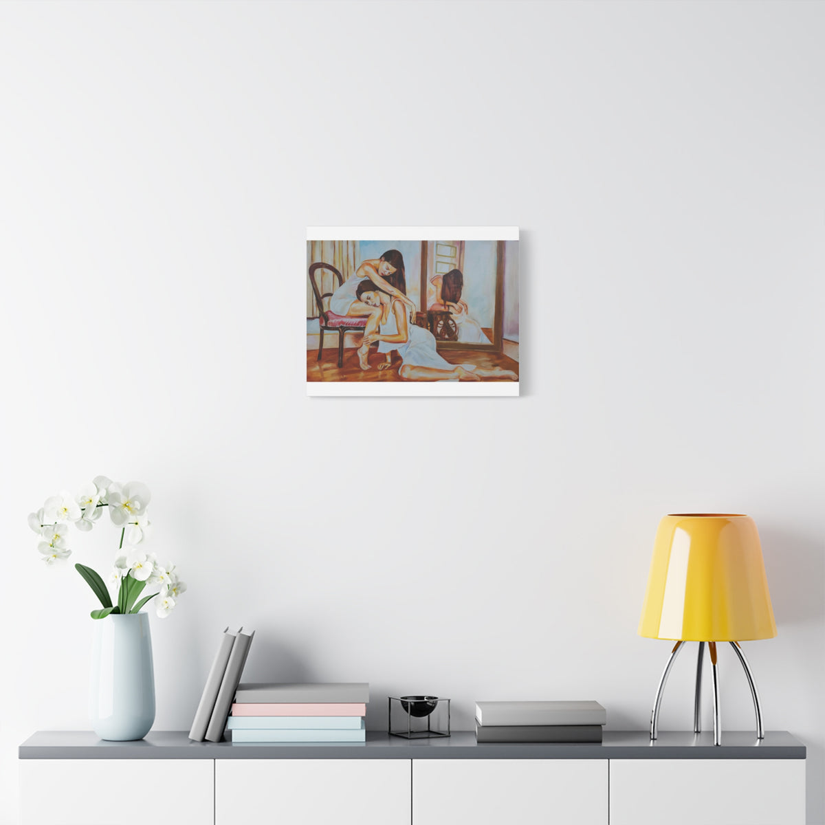 Divulgence" - Stretched Canvas Print Wall Art canvas art print mockup view 19