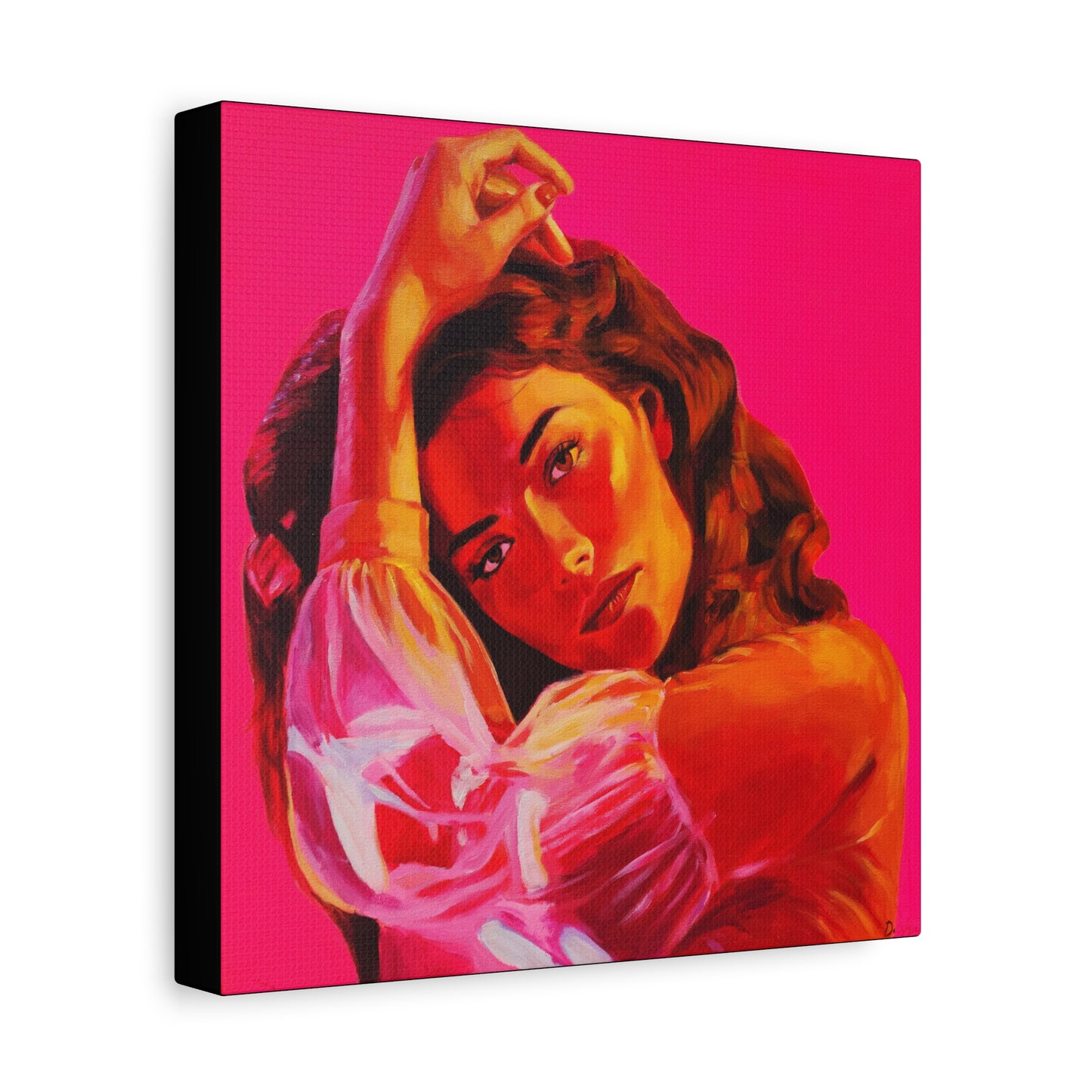 "Golden Hour" - Stretched Canvas Print Wall Art
