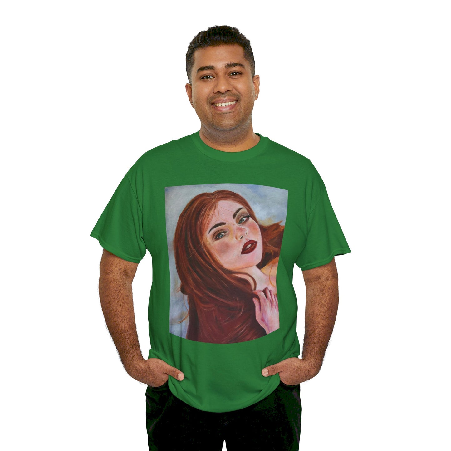 "Rosy Cheeks" Unisex Heavy Cotton Tee