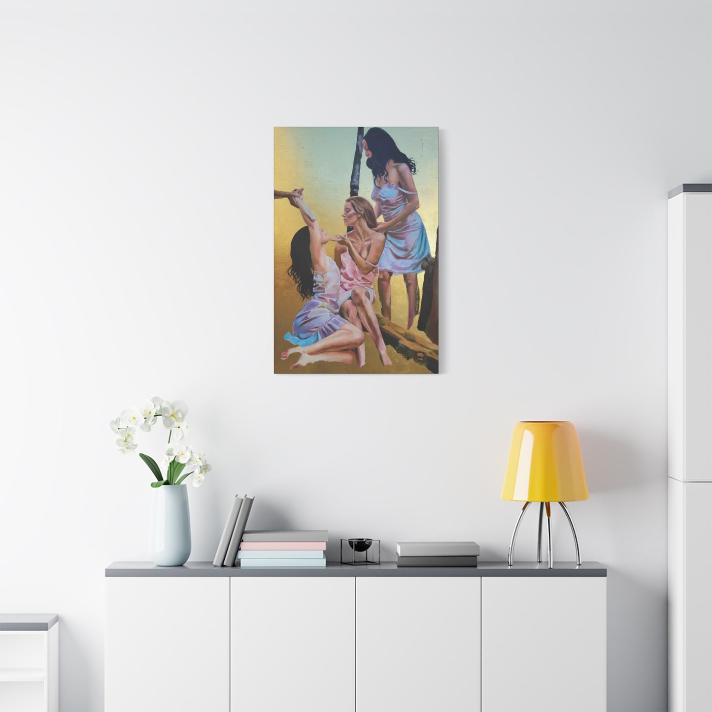 "The Three Graces" Canvas Print