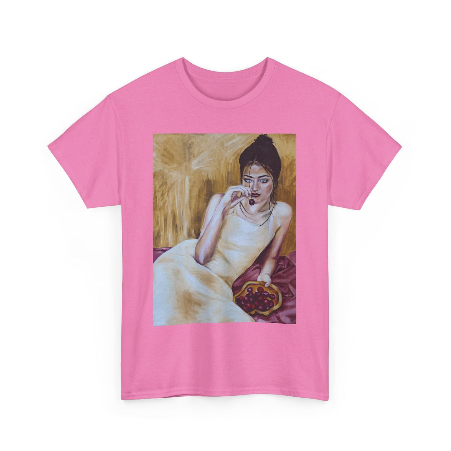 "Basket of Cherries" Unisex Heavy Cotton Tee