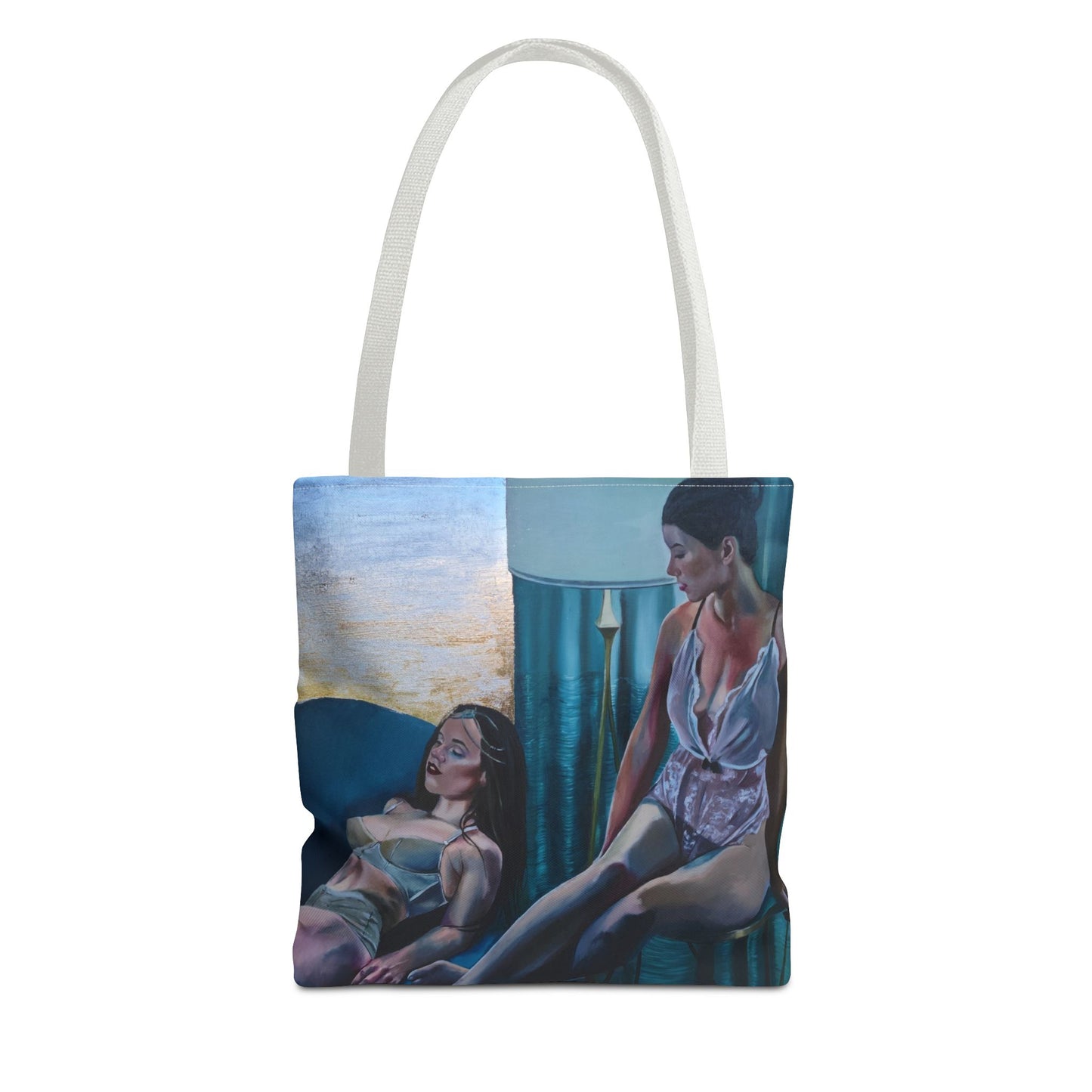 Vibrant "Siesta" Art Tote Bag - Colorful Design for Everyday Use