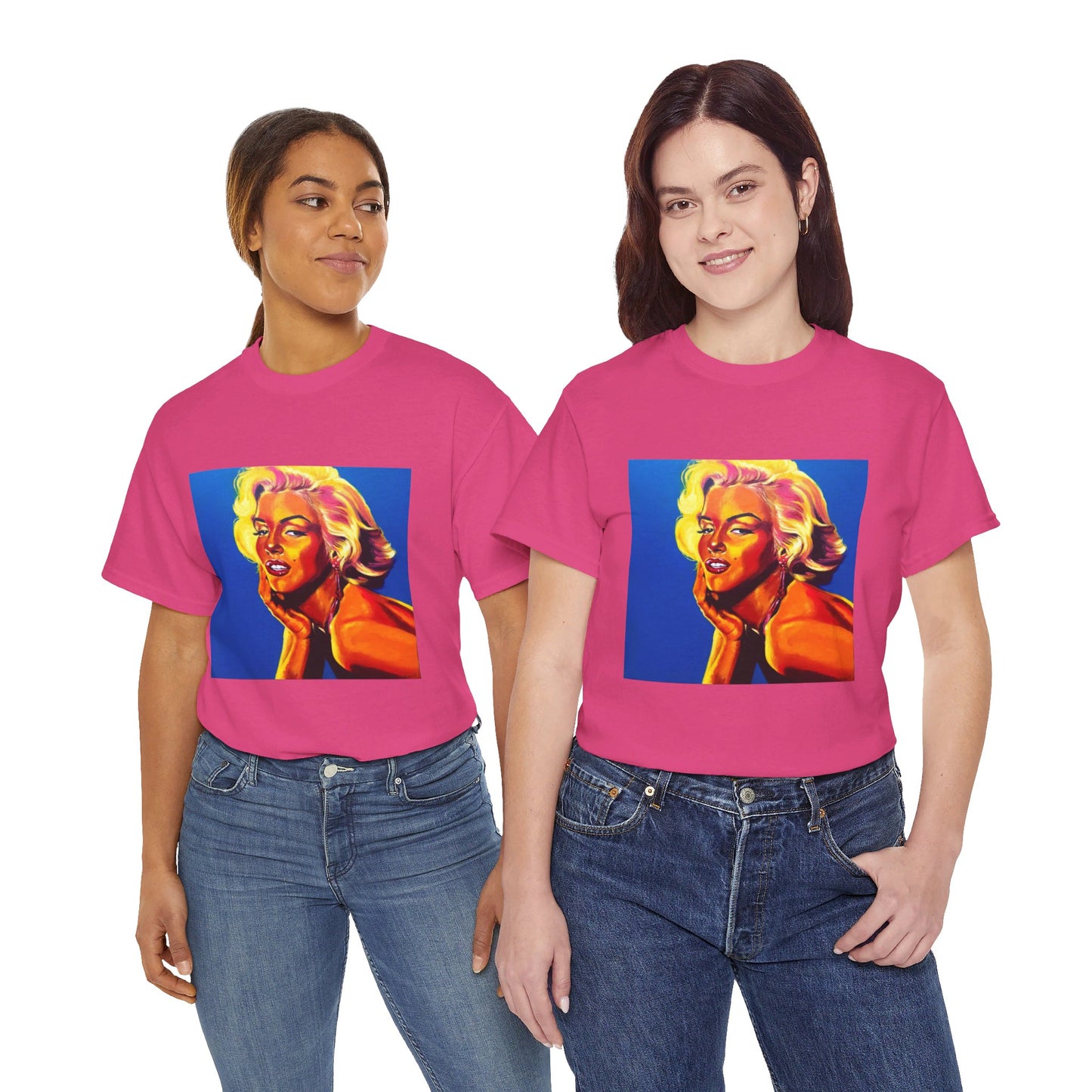 "Marylin Monroe" Unisex Heavy Cotton Tee