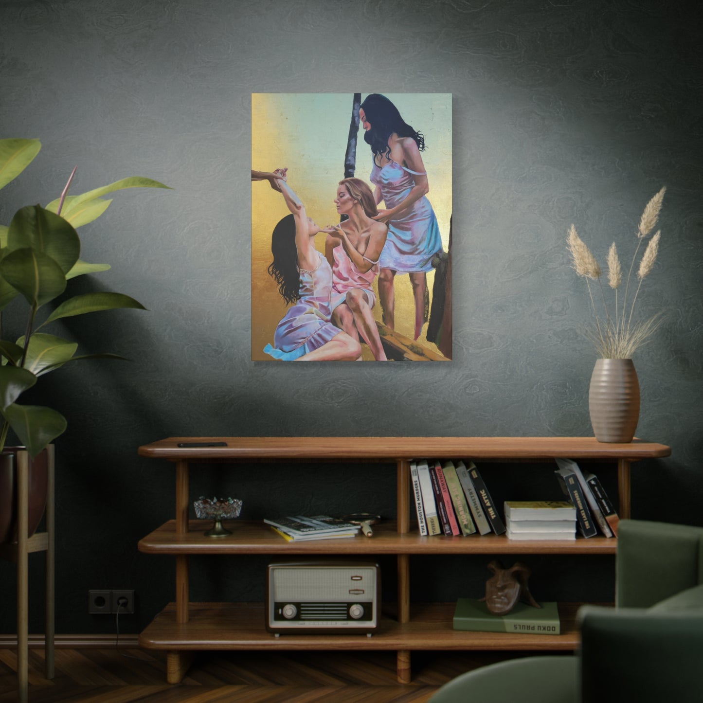 "The Three Graces" Canvas Print