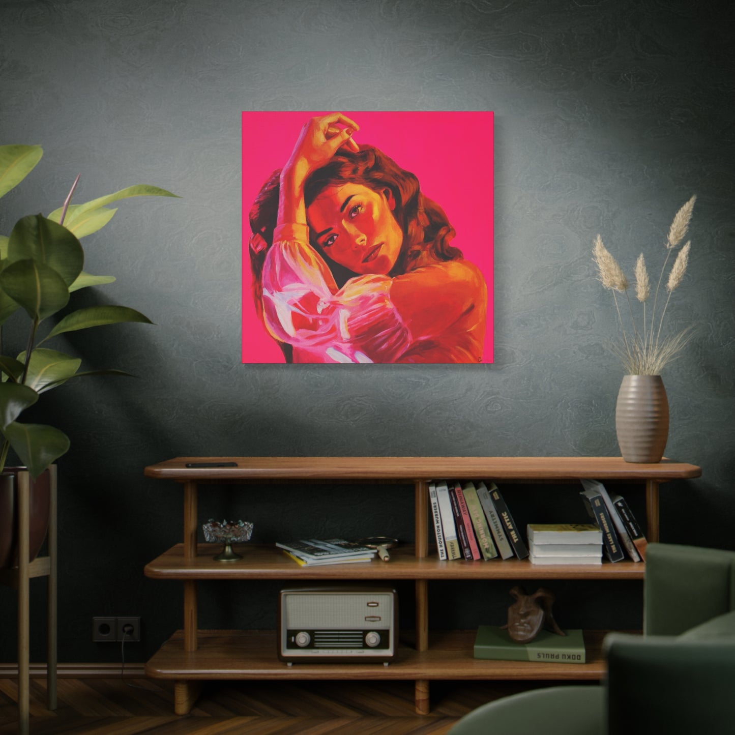 "Golden Hour" - Stretched Canvas Print Wall Art