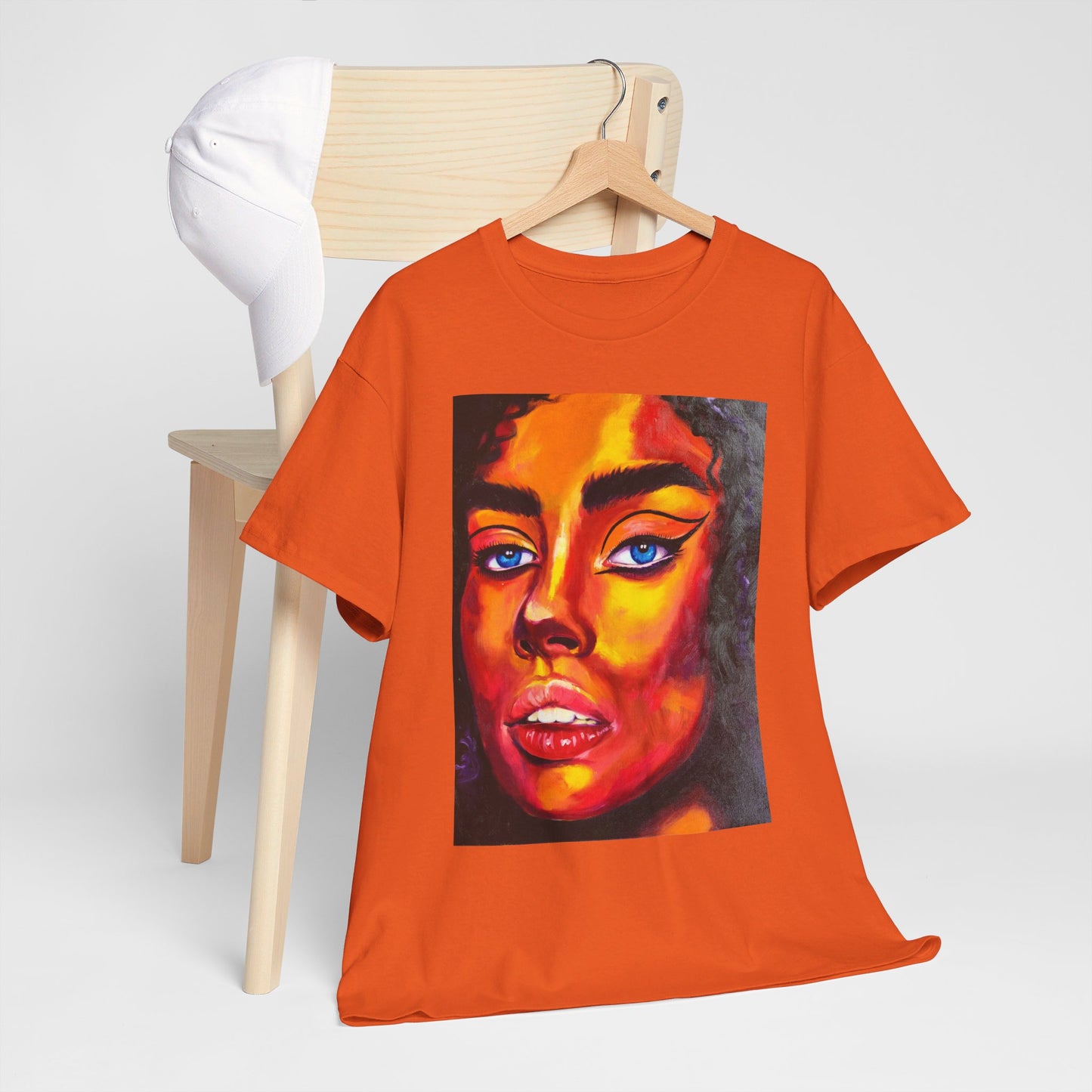 "Foxy" Unisex Heavy Cotton Tee