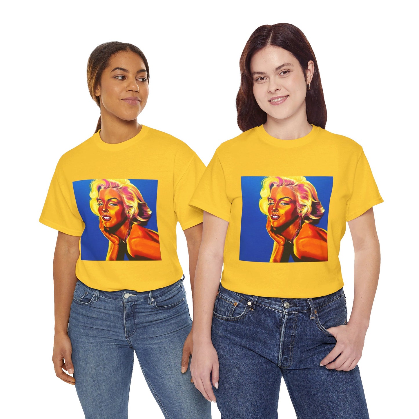 "Marylin Monroe" Unisex Heavy Cotton Tee