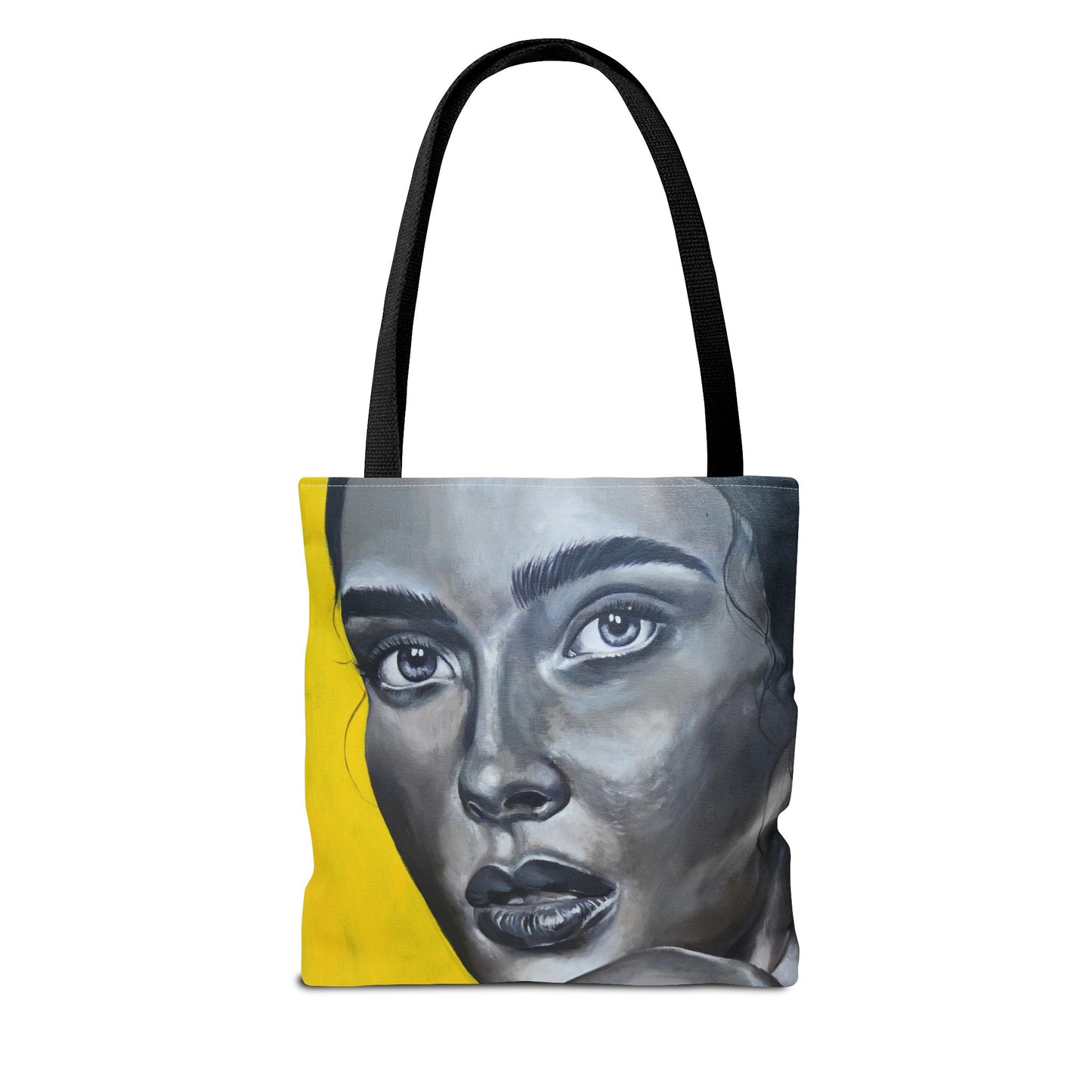 Vibrant "Allure" Art Tote Bag - Colorful Design for Everyday Use