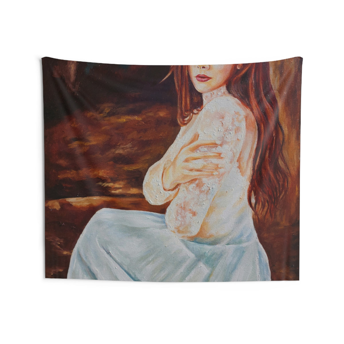 "Redhead" Tapestry