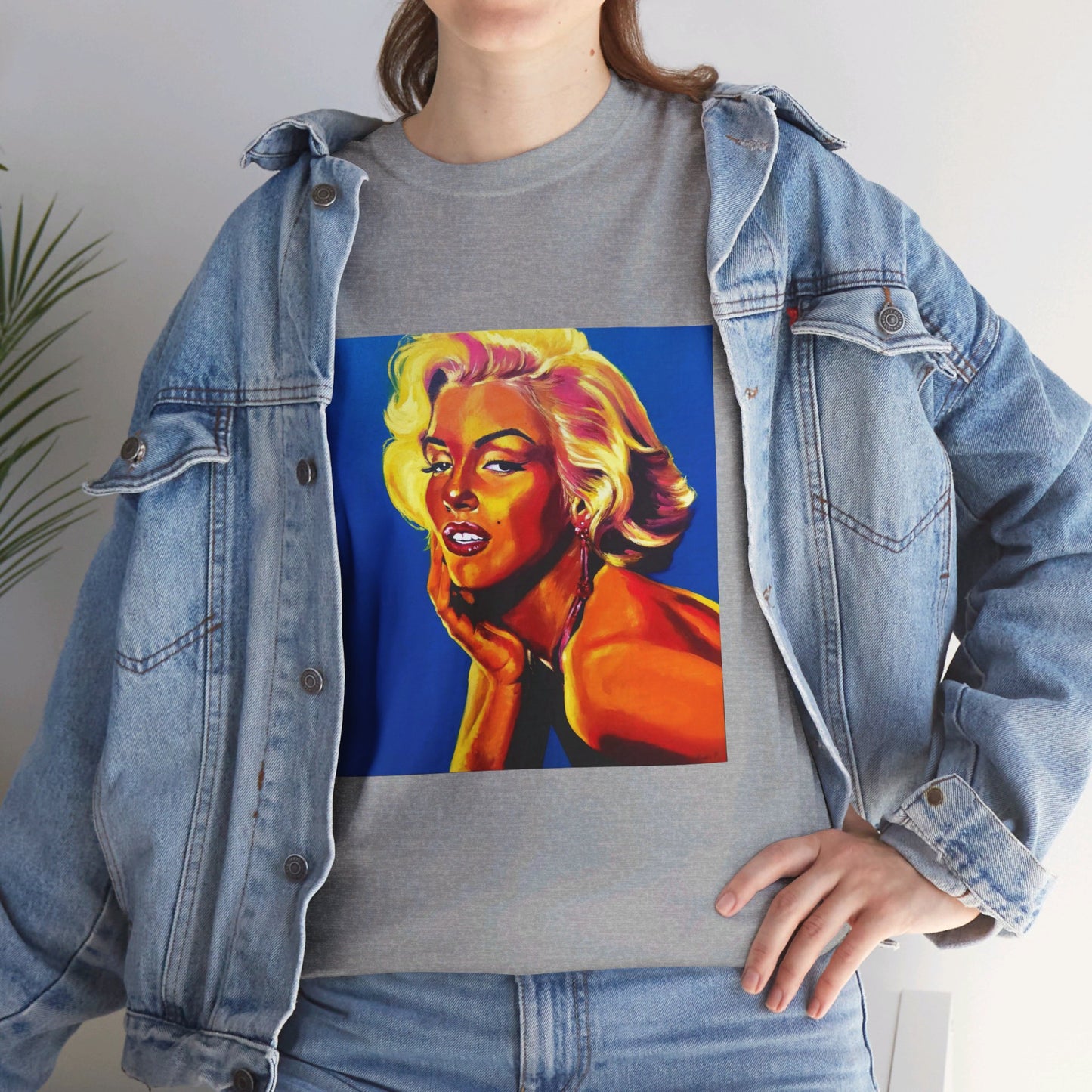 "Marylin Monroe" Unisex Heavy Cotton Tee