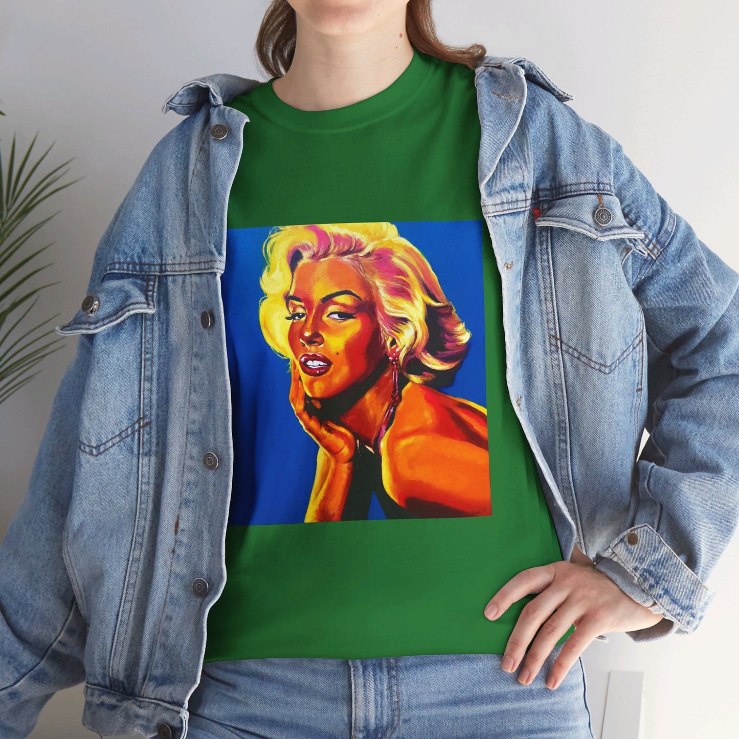 "Marylin Monroe" Unisex Heavy Cotton Tee