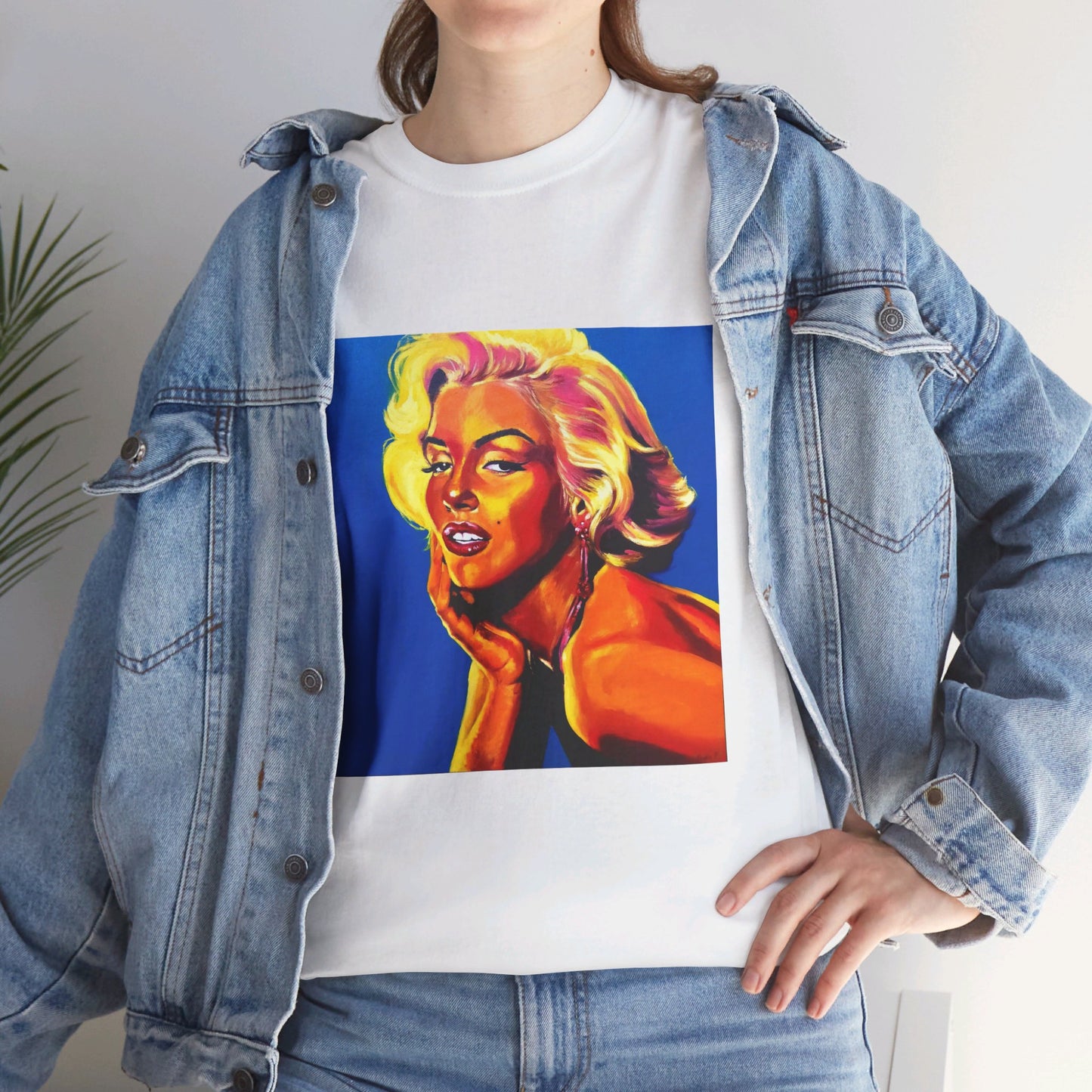 "Marylin Monroe" Unisex Heavy Cotton Tee