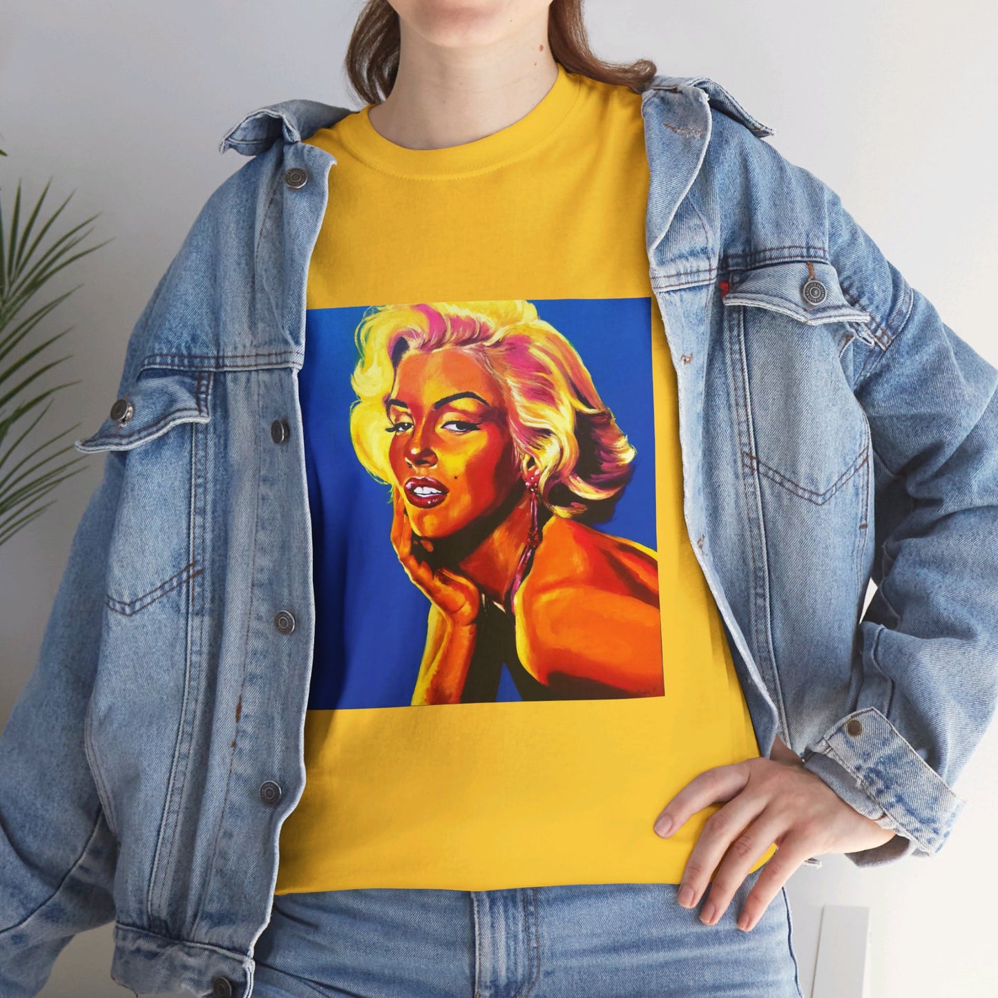 "Marylin Monroe" Unisex Heavy Cotton Tee