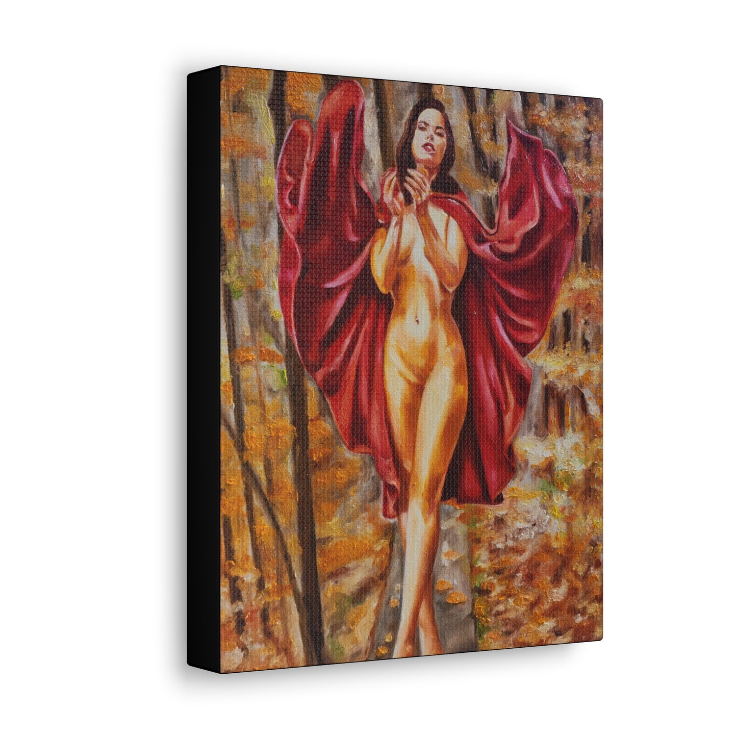 "Red Riding Hood" Canvas Print