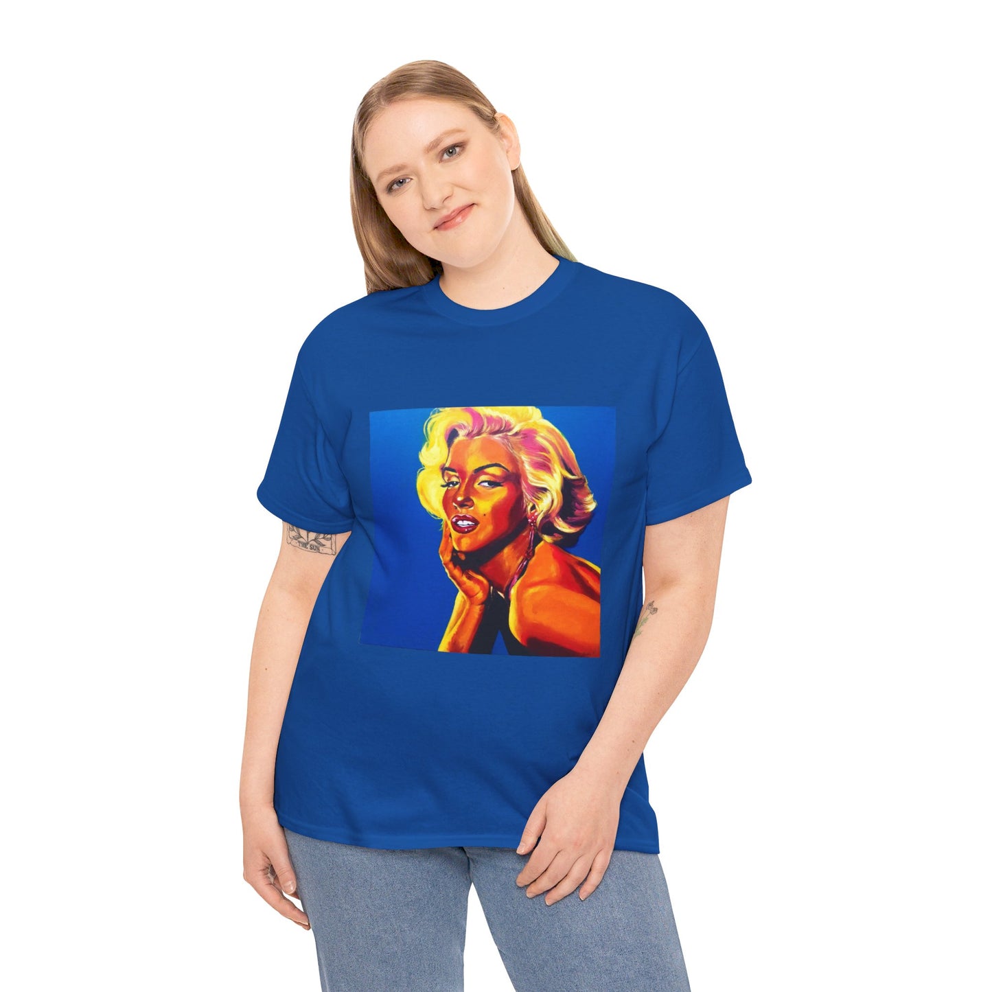 "Marylin Monroe" Unisex Heavy Cotton Tee