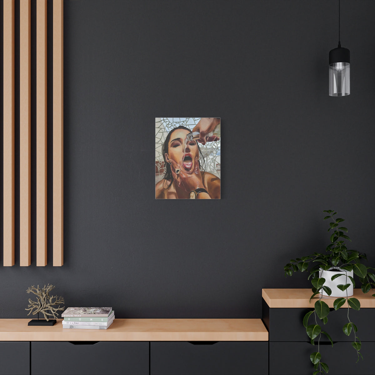 Your POV" - Stretched Canvas Print Wall Art canvas art print mockup view 20