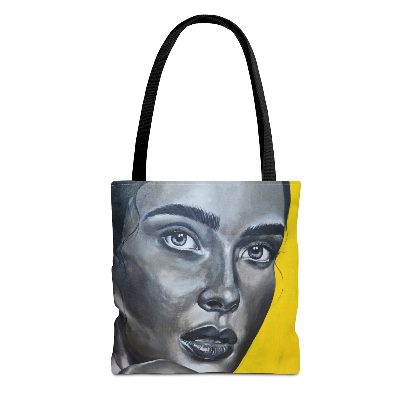 Vibrant "Allure" Art Tote Bag - Colorful Design for Everyday Use