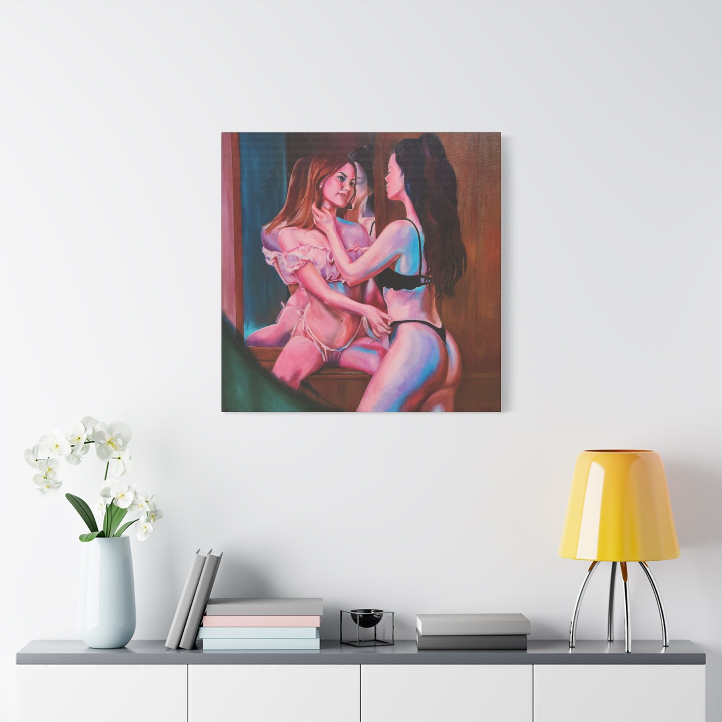 "Forbidden Love" Canvas Print